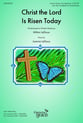 Christ the Lord is Risen Today Unison choral sheet music cover